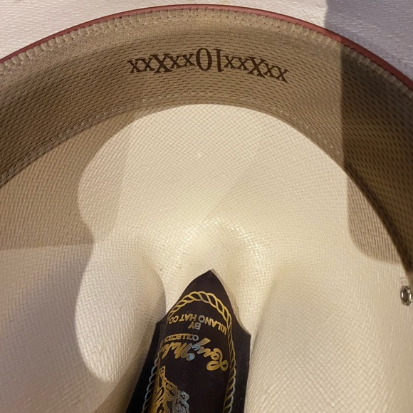 Straw Hat | 10x | Cattleman Crease | 59 | 7 3/8 - Picture 7 of 8